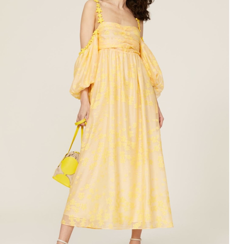 Hoffman Copenhagen fairy dress in yellow